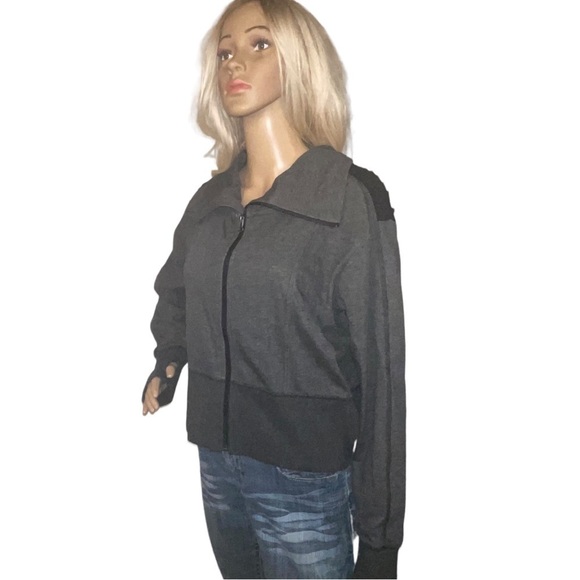 Champion Dark Charcoal Grey Full Zip Jacket - Picture 3 of 15